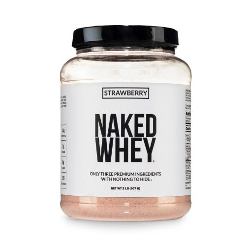 Strawberry Whey Protein Powder | Naked Strawberry Whey - 2LB