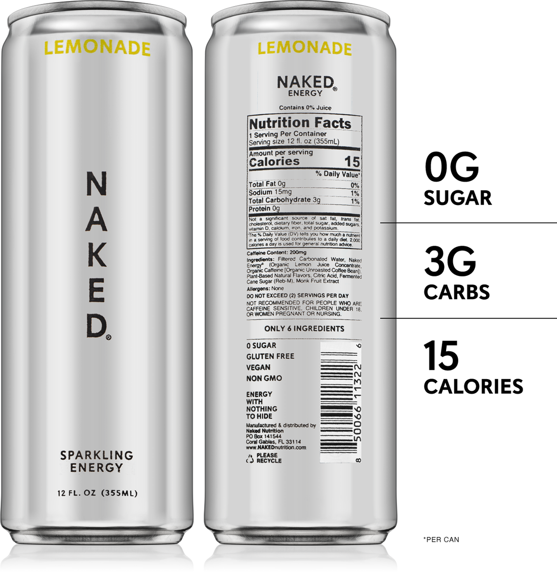sugar free energy drinks