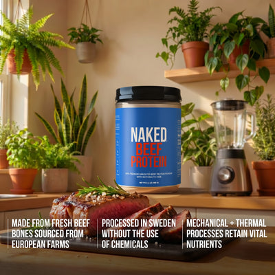 Proteine del Manzo in Polvere | Naked Beef Protein - 1,1LB