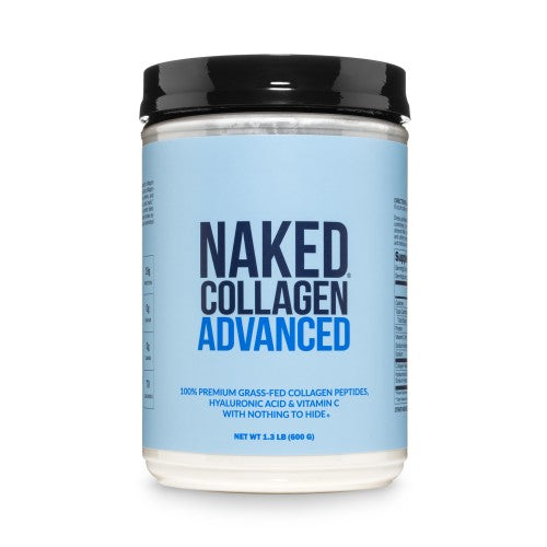 Collagen Peptides with Hyaluronic Acid | Naked Collagen Advanced - 1.3 LB