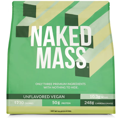 Suplemento vegano para aumentar de peso | Naked Vegan Mass - 8 libras