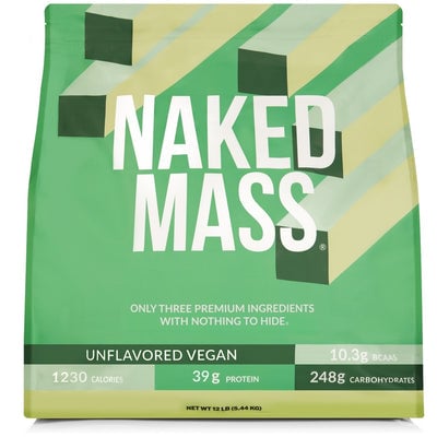 Suplemento vegano para aumentar de peso | Naked Vegan Mass - 8 libras