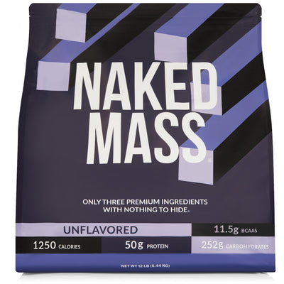Suplemento proteico para aumentar de peso | Naked Mass - 8 libras