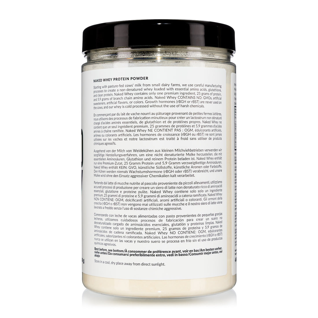 unflavored whey protein
