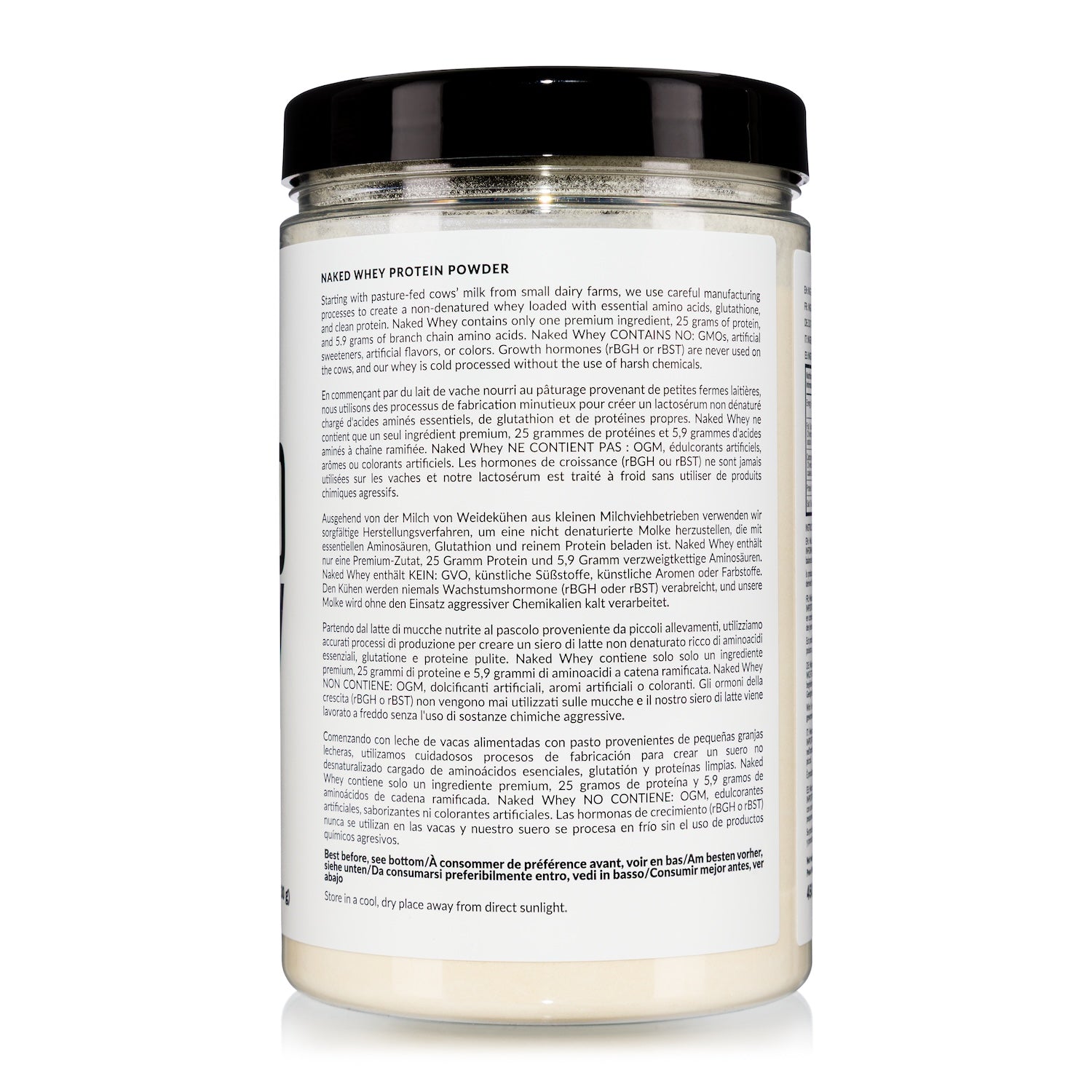 Grass Fed Whey Protein Powder | Naked Whey - 450g