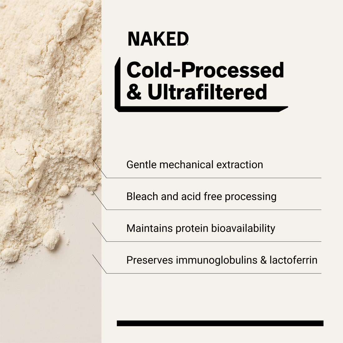 cold processed grass fed whey protein sourcing