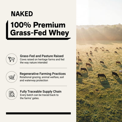 Grass-Fed Whey Protein Powder 5lb