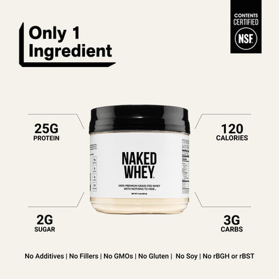 Grass Fed Whey Protein Powder