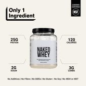 whey isolate protein powder clean ingredient gluten-free soy-free