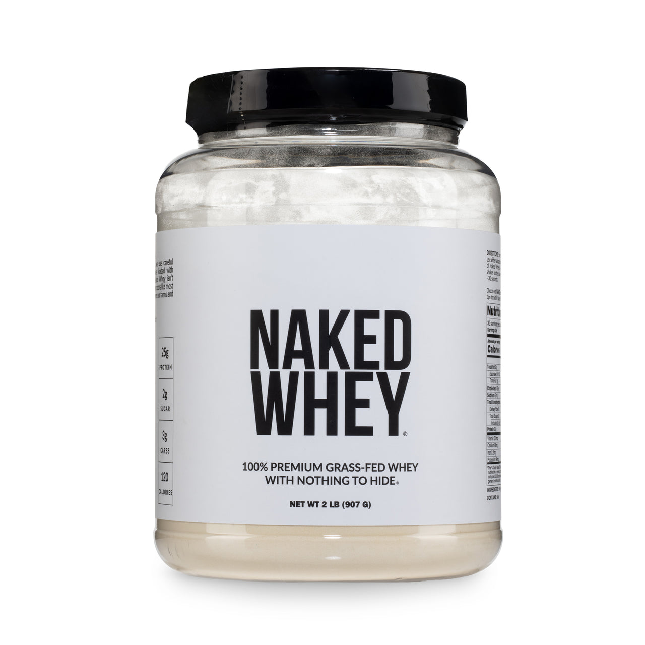 unflavored whey protein powder 2LB