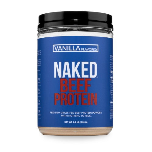 Polvo de Proteína de Res Vainilla | Proteína de Res Vainilla Naked - 1.2LB