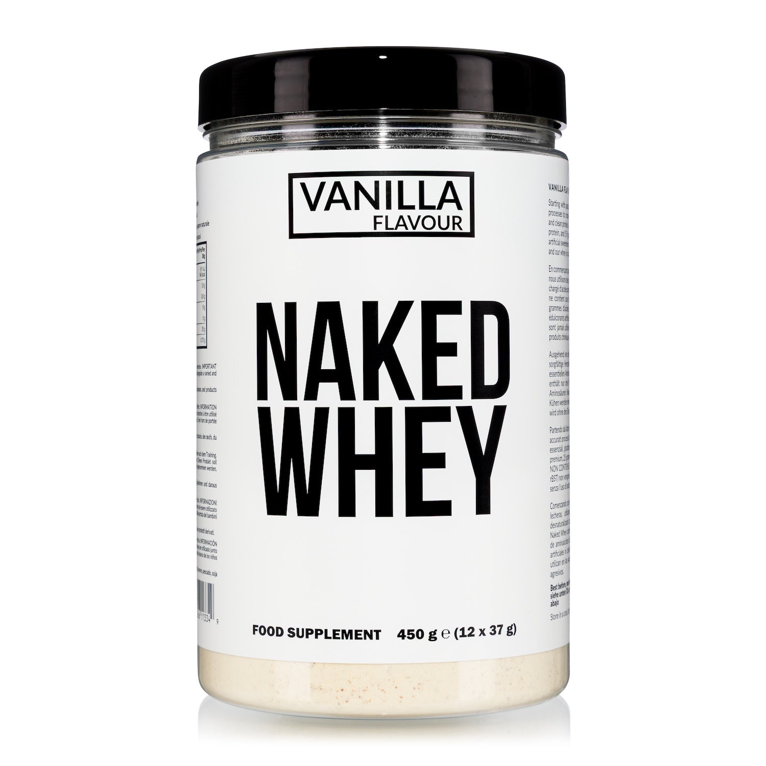 Vanilla Whey Protein Powder | Naked Vanilla Whey - 450g