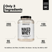 whey isolate protein powder clean ingredient gluten-free soy-free