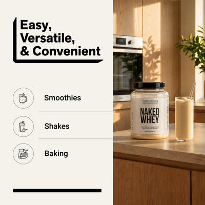 vanilla whey protein smoothies shakes baking