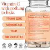 Daily Vitamin C Supplement | Naked Vitamin C - 90 Capsules
