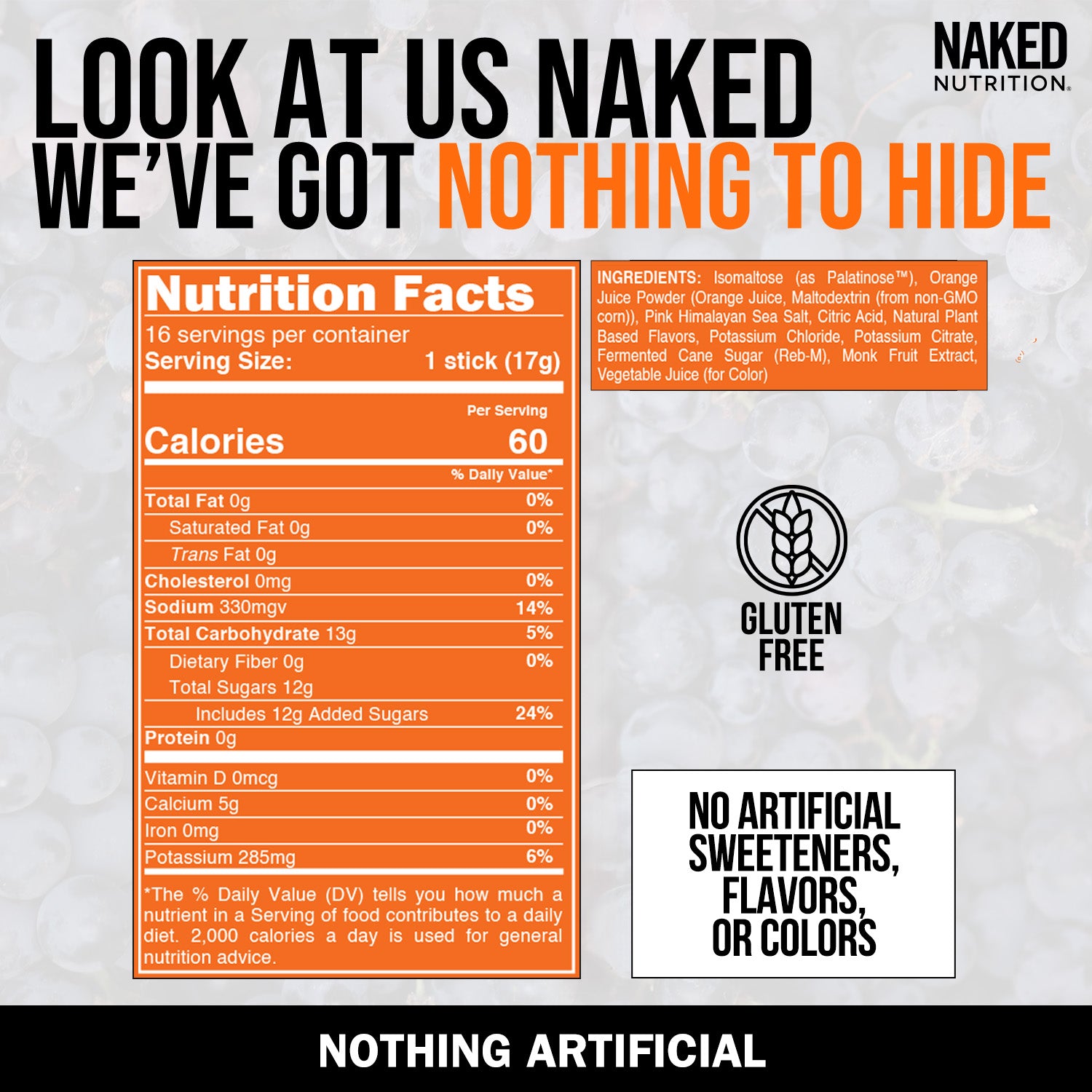 Electrolytes Powder Packets - Watermelon Mint | Nakedade - Image 2