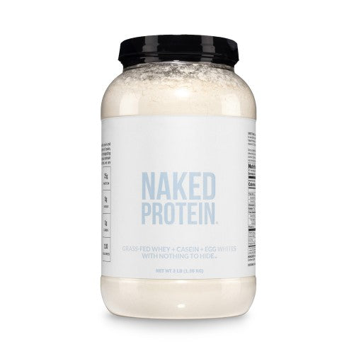 Mezcla de proteína en polvo - 3 libras Mezcla de proteína de huevo, suero y caseína | Naked Protein - 3 libras