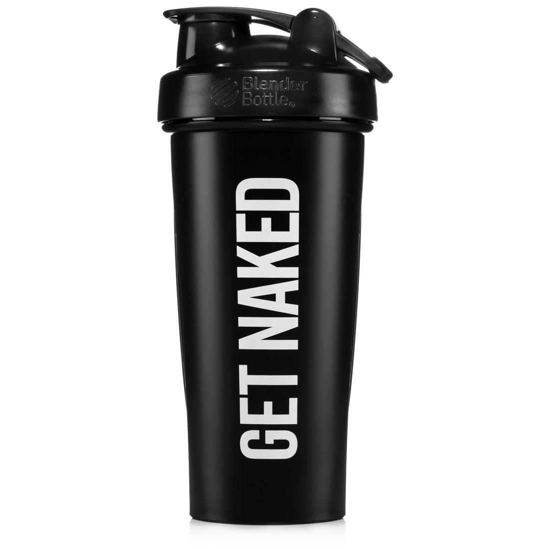Botella mezcladora con bola mezcladora GET NAKED Naked Nutrition - 28 oz - Negro