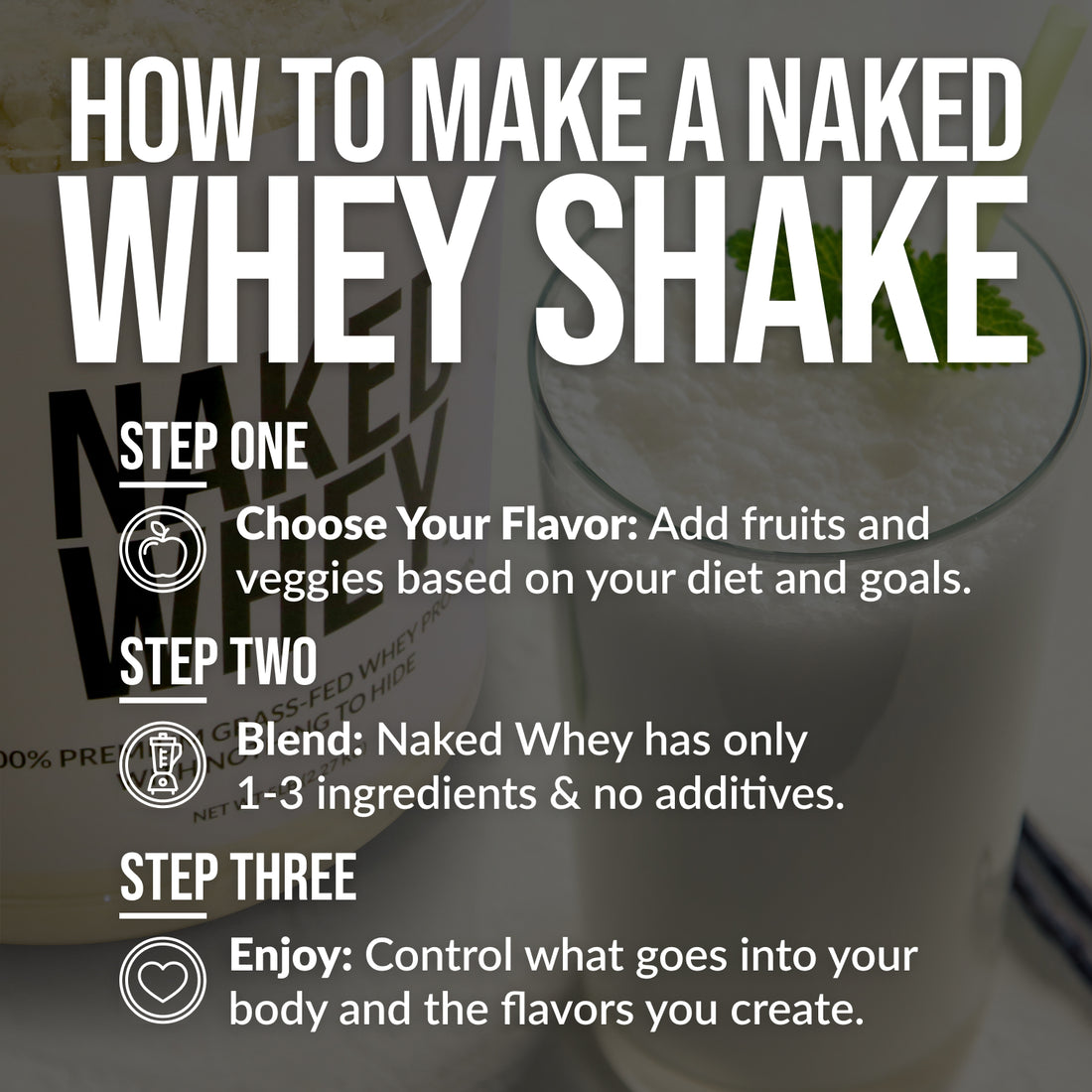 Grass Fed Whey Protein Powder Sample Pack