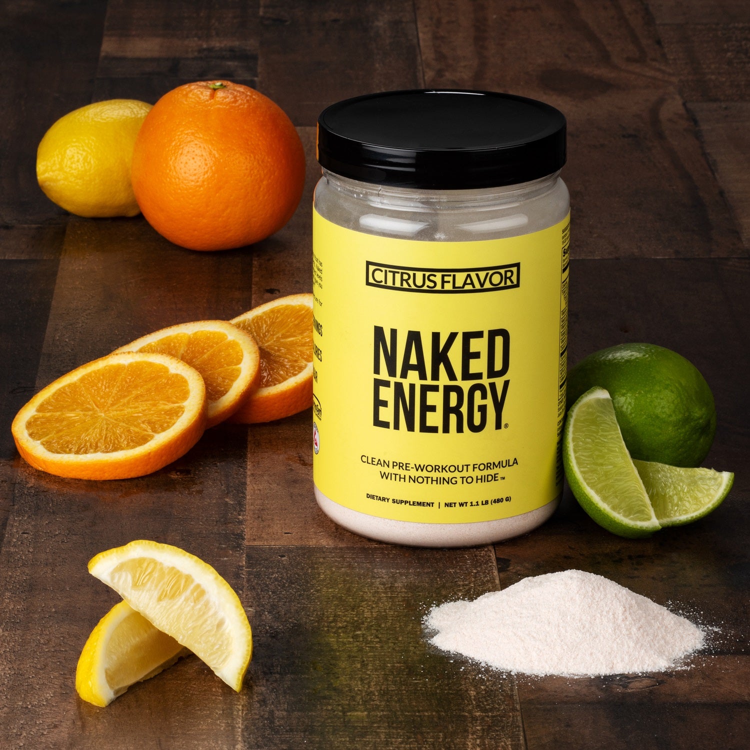 Citrus Pre Workout Supplement, Vegan & No GMO - Naked Energy – Naked  Nutrition