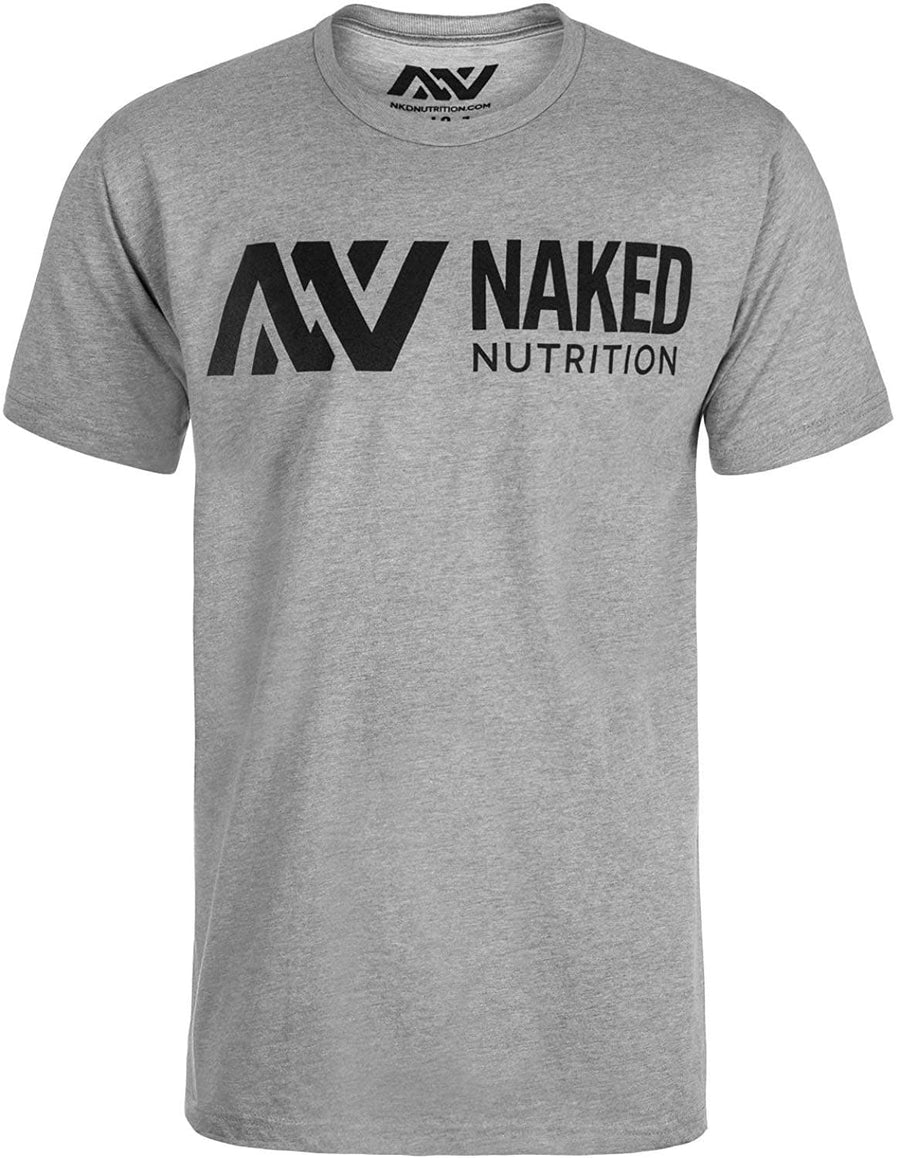 Camiseta de hombre Naked Nutrition - Gris - Grande
