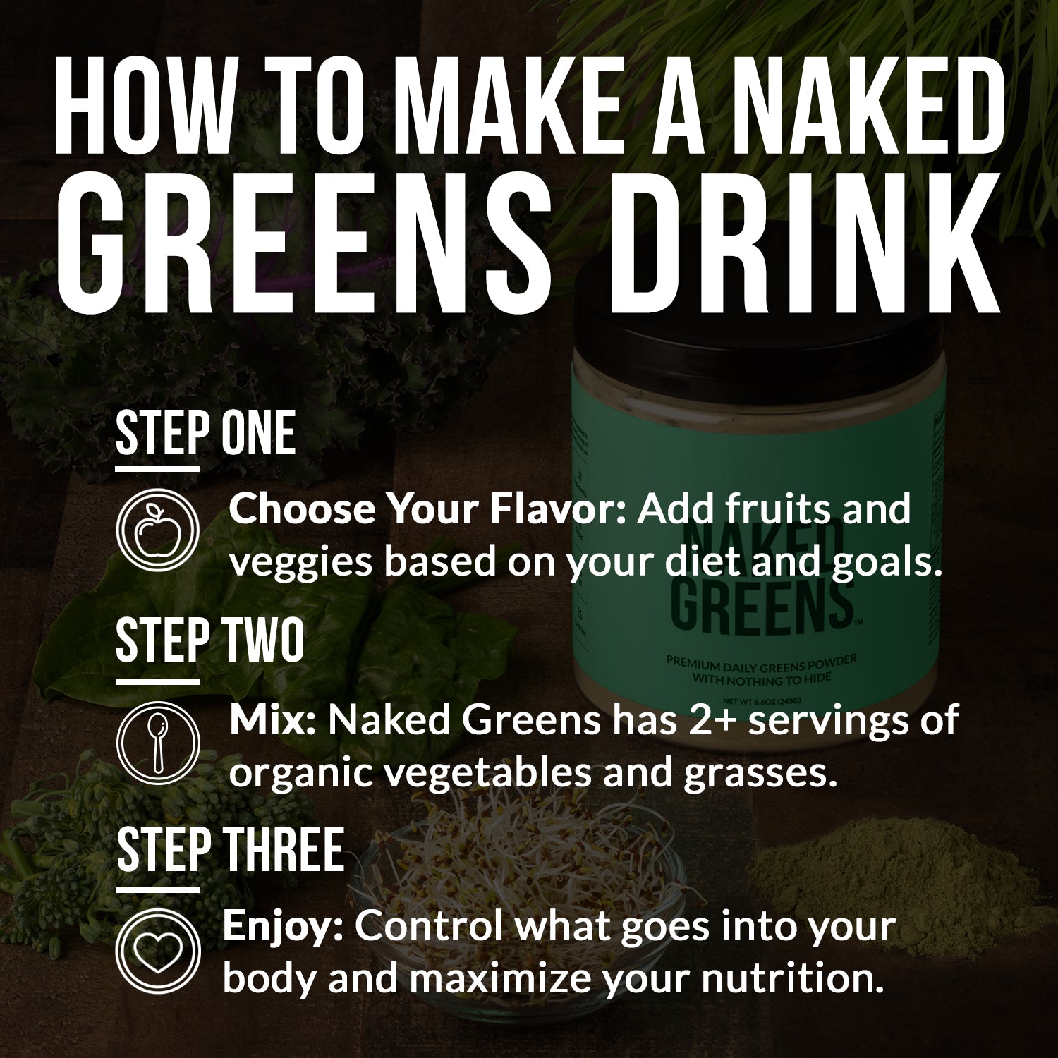 Green Superfood Powder | Naked Super Greens Powder – Naked Nutrition