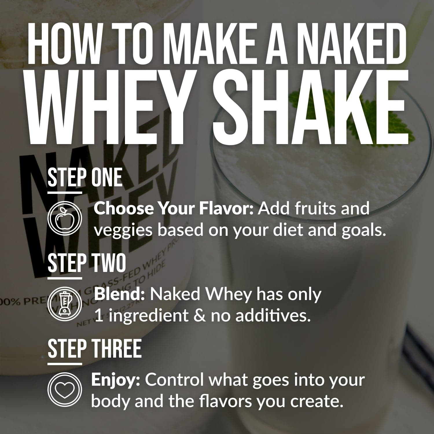 One Ingredient Whey Protein Powder