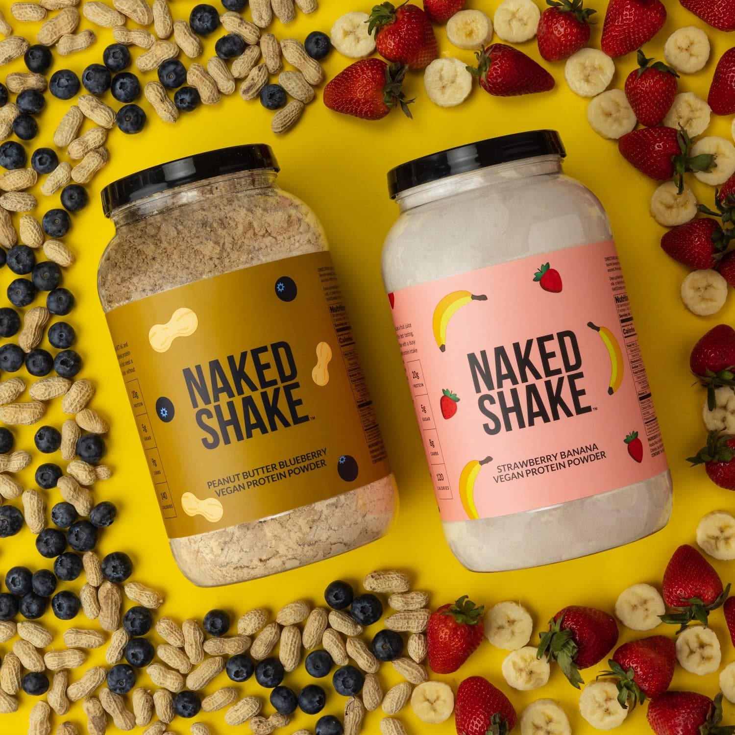 PB Blueberry Vegan Protein | Naked Shake - 30 Servings
