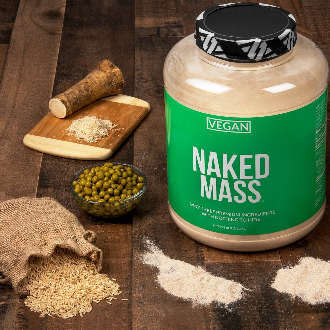 vegan weight gainer protein powder bulk size