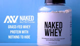 Grass Fed Whey Protein Powder | Naked Whey - 1LB