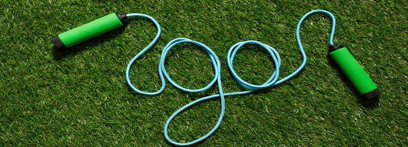 Entrenamiento con cuerda para saltar