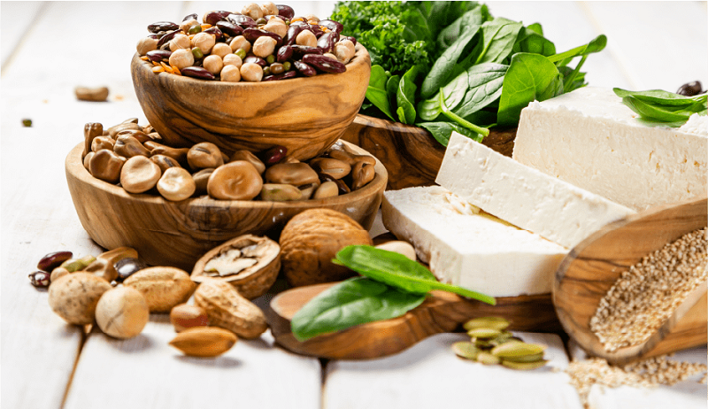 Dieta cetogénica basada en proteínas vegetales