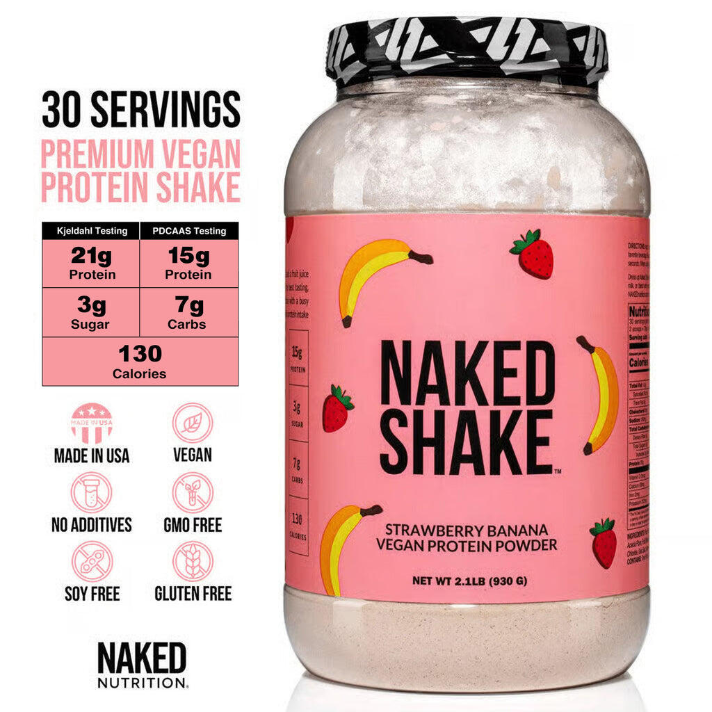 strawberry banana protein shake