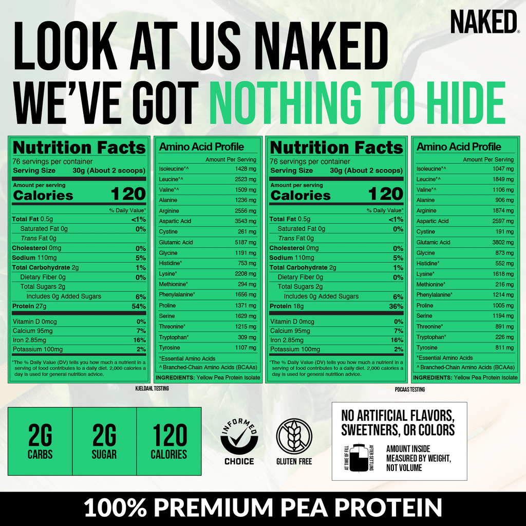 unflavored pea protein