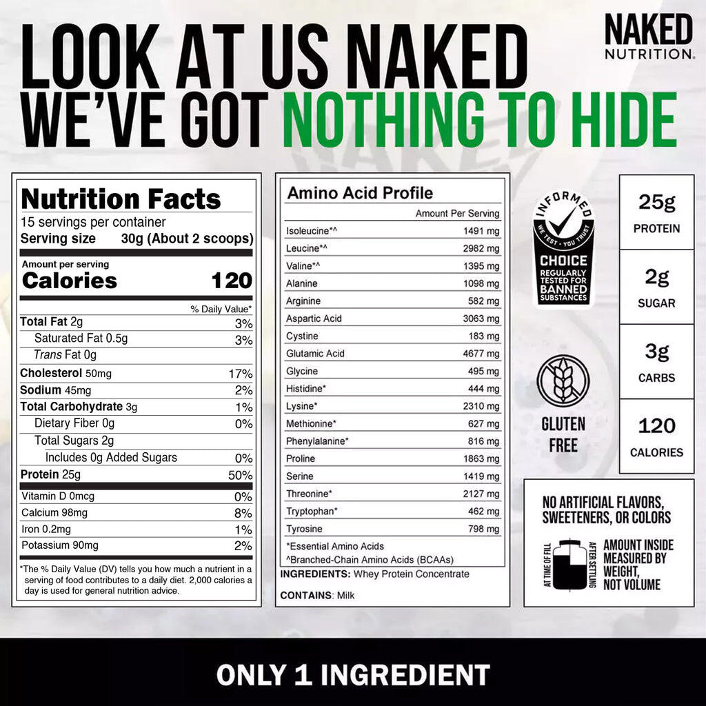 grass-fed whey protein powder Variant: 1LB