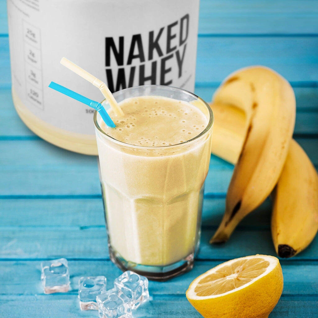 vanilla whey protein shake