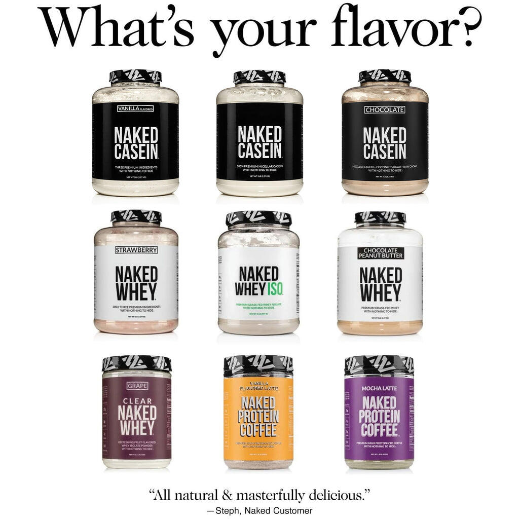 Micellar Casein Protein Powder | Naked Casein - 2LB