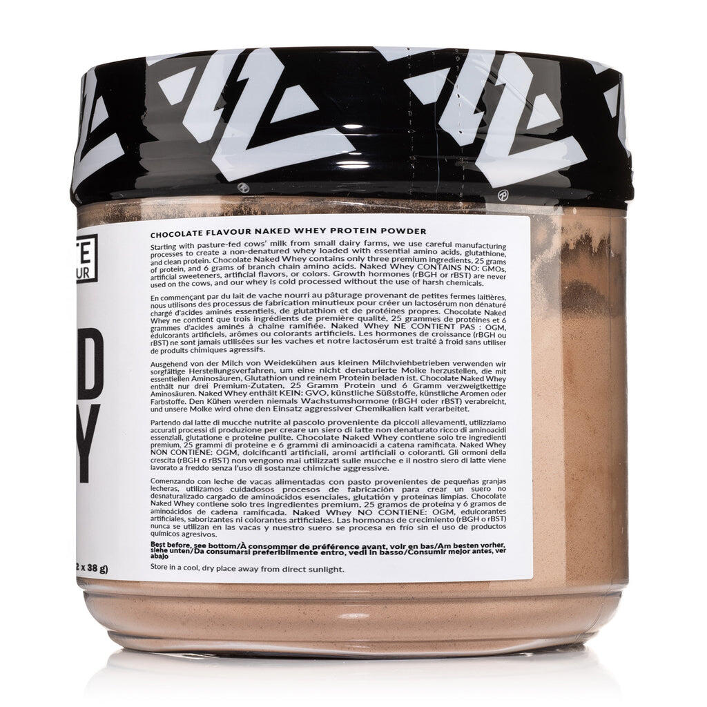 Chocolate Whey Protein Powder | Naked Chocolate Whey - 450g