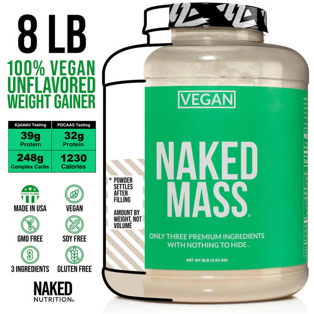 vegan weight gainer unflavored