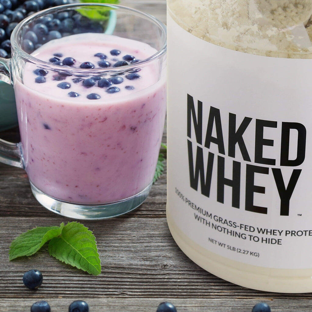 strawberry protein shake